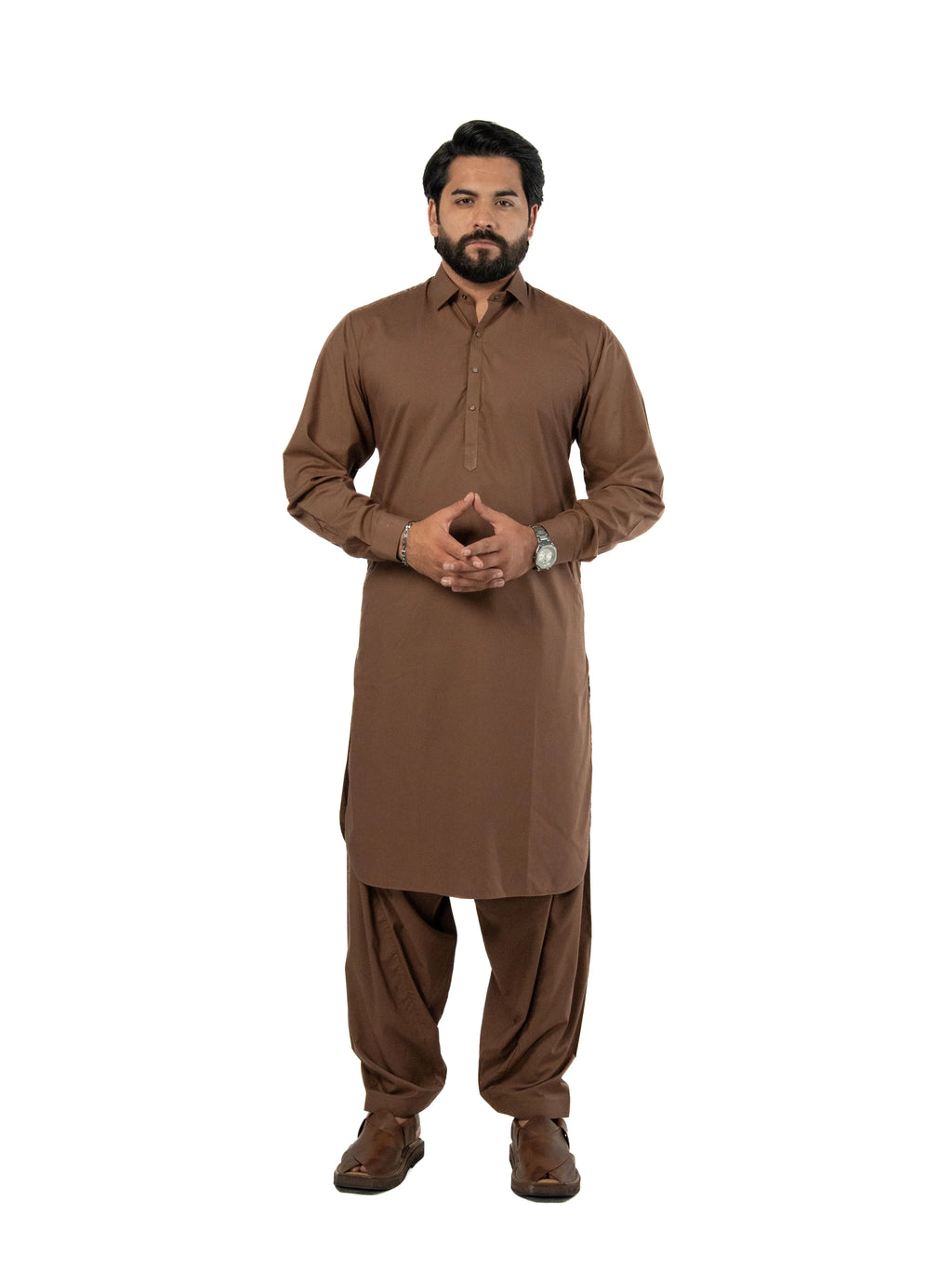 Minister-001 Leather Brown