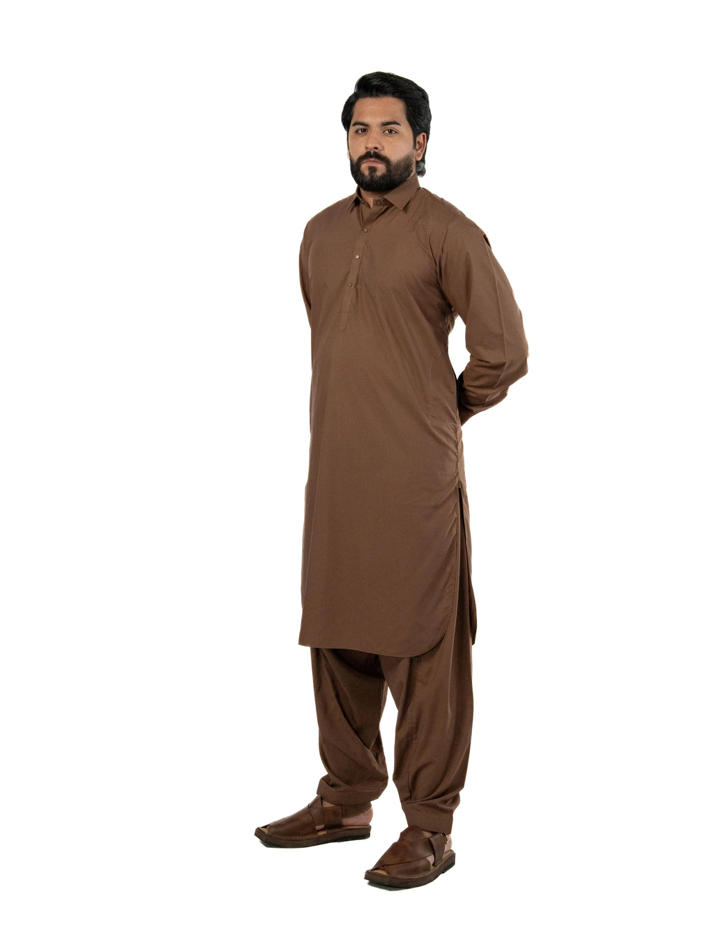 Minister-001 Leather Brown